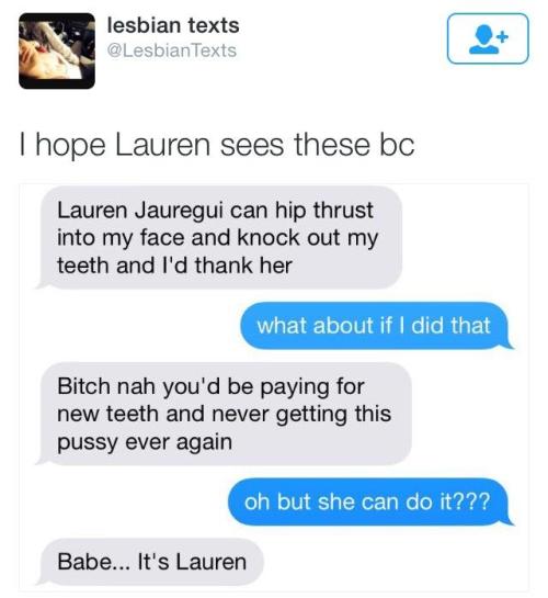 dragon-n-unicorn:  Lauren Jauregui causing some problems to lesbian relationships part 95736328