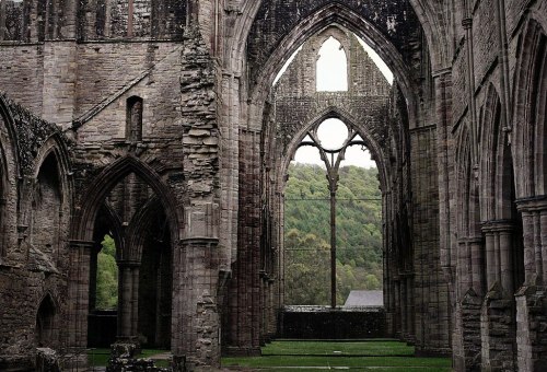 ghostlywriterr:Tintern Abbey, Wales.