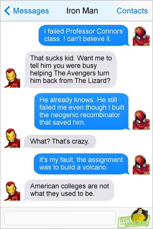 textsfromsuperheroes: Texts From SuperheroesFacebook | Twitter | Patreon