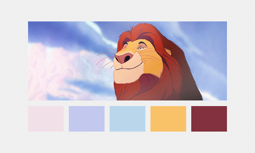 Porn Pics wintarsfell: the lion king color palette