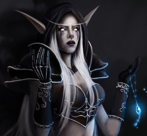 fantasy-scifi:  Lament of Highborne-closeup by cocoasweety