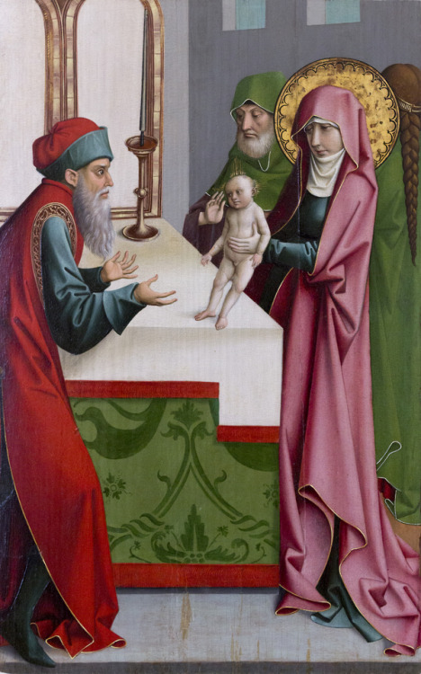 koredzas: Rueland Frueauf the Elder (1440 - 1507) - The Presentation of Jesus at the Temple.