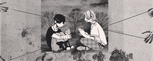 yuukihara:  “We are like islands in the sea, separate on the surface but connected in the deep.” 