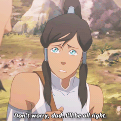 makos-lightningrod:i feel  like no one realizes how much korra must love her father. i mean, of cour