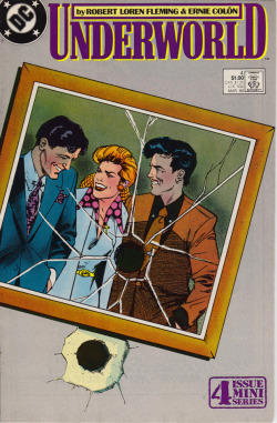 Underworld #4 (DC Comics, 1988). Cover art