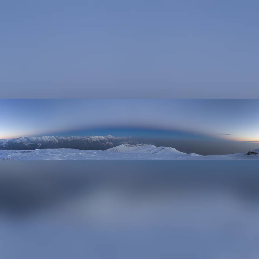 Earth Shadow over Damavand #nasa #apod #panorama #earth #planet #shadow #topoftheworld