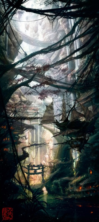 elpiratafriki:  10 Awesome scenery anime
