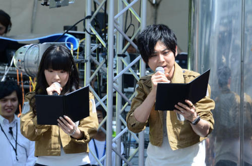 Porn Kaji Yuuki (Eren) and Ishikawa Yui (Mikasa) photos