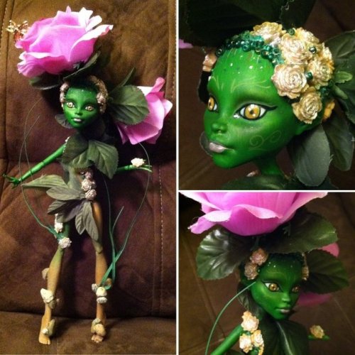 Monster High Custom: Flora by TerribleToadQueen 