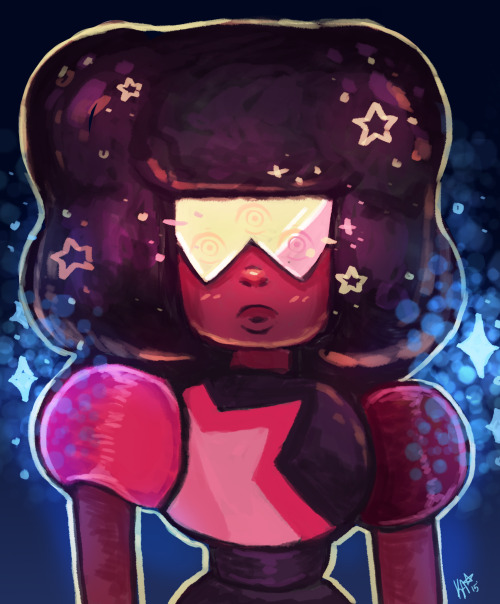 limbolenses: mintmagnet: Just when I thought I couldn’t love Garnet any more… (Als