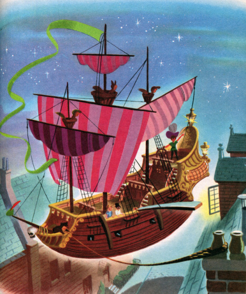 adventurelandia:Captain Hook’s Pirate Ship by Al Dempster