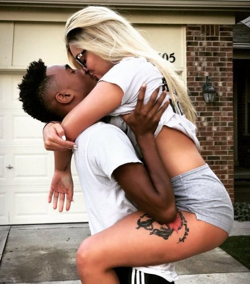 theinterracialmovement:The perfect LoveA White Queen and her Black King