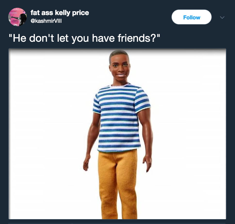 illumahottie:  lagonegirl:  Ken Dolls Wildin  Get the motherfucking hell out of my