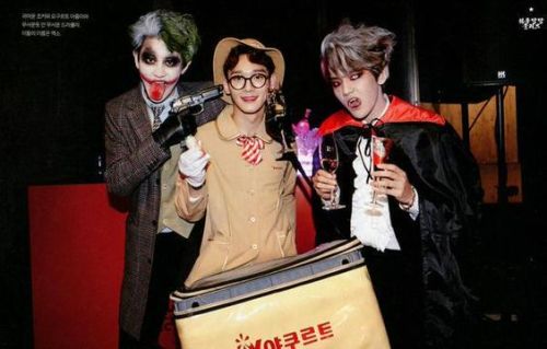 theonly-vagina-kyungsoo-will-fuk:nothing comes close to Exo’s Halloween party in 2014