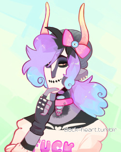 clock-heart:  someone requested a pastel goth kurloz 