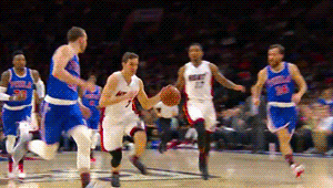 nbagifstory:  Goran Dragić — Miami Heat