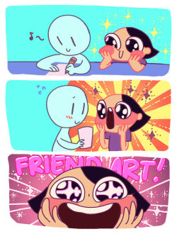spaghettiseven:  I AM YOUR PERSONAL ART CHEERLEADER