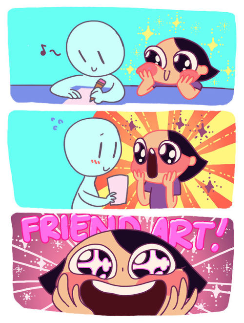 spaghettiseven:I AM YOUR PERSONAL ART CHEERLEADER I LOVE ART FRIENDS