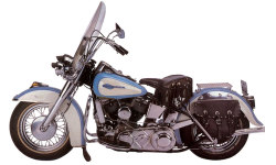 specialcar: Harley Davidson  FL 1952