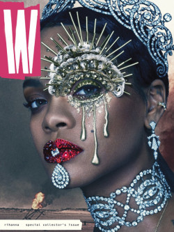 shadesofblackness:  RIHANNA FOR W MAGAZINE