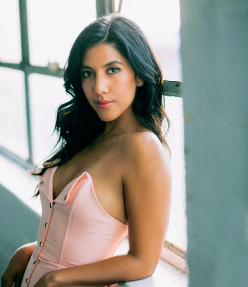 flawlessbeautyqueens:Stephanie Beatriz photographed by Nate Taylor