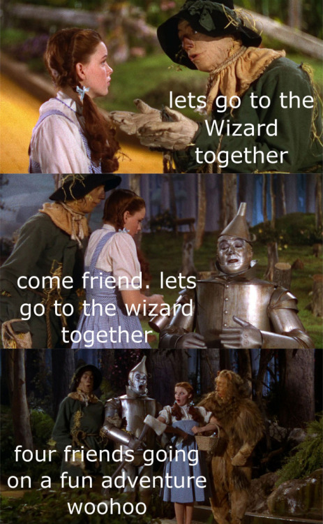 vexfic: partyymonsterr: thewintersoldiersbutt: Happy 75th Anniversary to The Wizard of Oz! To celebr