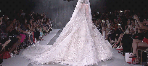 evermore-fashion:Ziad Nakad “The Slumbering Snow Caps” Fall 2018 Haute Couture Collection