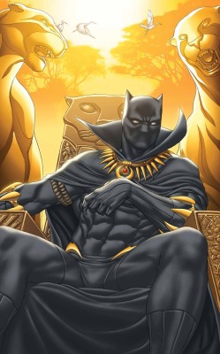 failed-mad-scientist:  Black Panther - Mike
