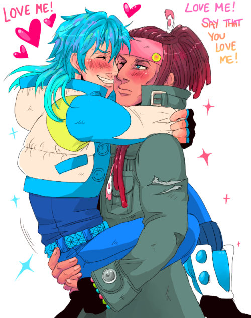 monsieurpaprika:  I can’t care about anything but you! i had no internet for 2 whole days 8”“”^) so i experimented w my colorin a lil since i havent doodled minao in like 80 years lmao i just love bouncy aoba over a nonchalant, wont-say-im-in-love