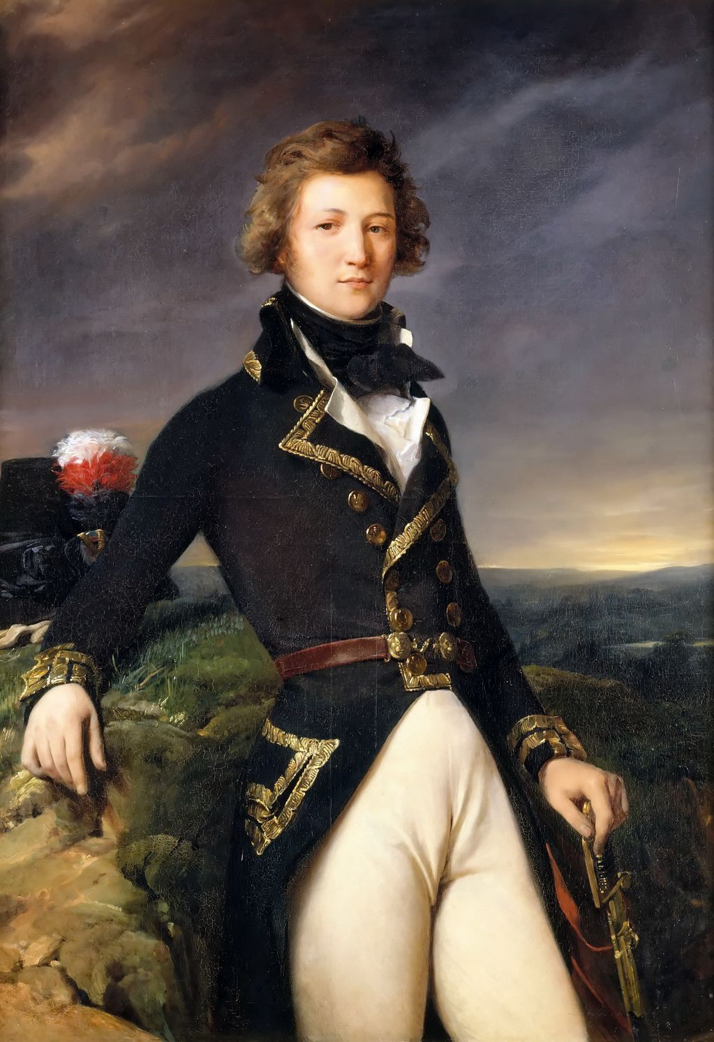 Louis Philippe d’Orléans, Duke of Chartres in 1792 Léon CognietOil on canvasc.
