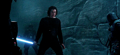 amunetblack: “The physicality of Kylo I’m very protective over”—Adam Driver