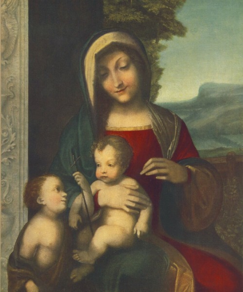 Art History Meme : [2/6] Evolution of Madonna and Child Antonio Da Correggio (1489-1534)Madonna and 