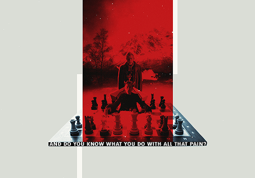 rorywilliams:   I don’t understand? Are you kidding? Me? Of course I understand. I mean, do you call this a war? This funny little thing? This is not a war! I fought in a bigger war than you will ever know. I did worse things than you could ever imagine.