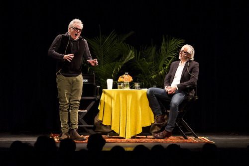 Actor Bradley Whitford during an interview with his brother, journalist David Whitford, during the “