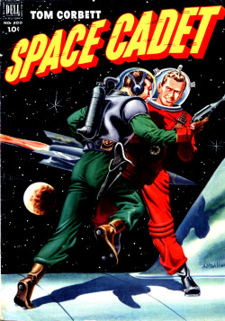 comicbookcovers:  Tom Corbett, Space Cadet (Dell Four Color #400), May 1952, cover by Alden McWilliams