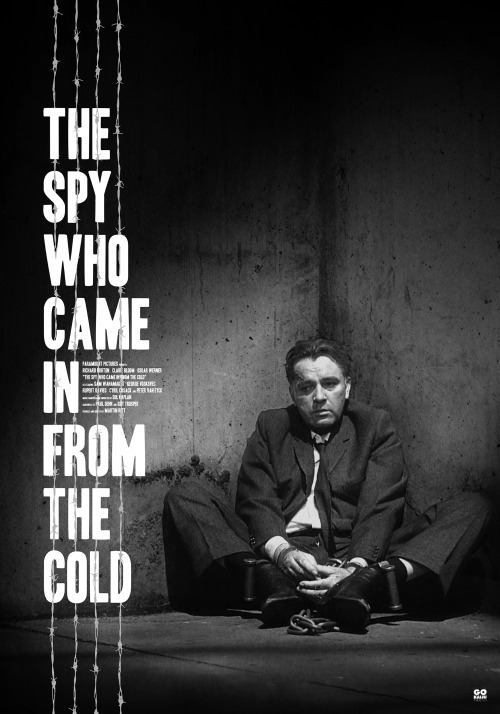 The Spy Who Came In From The Cold (Martin Ritt, 1965) Cover made for the Blu-ray release by Eureka!B