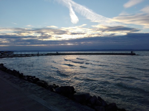 Promised some pictures from my vacation at Lake Balaton - It’s a very common place to be at su
