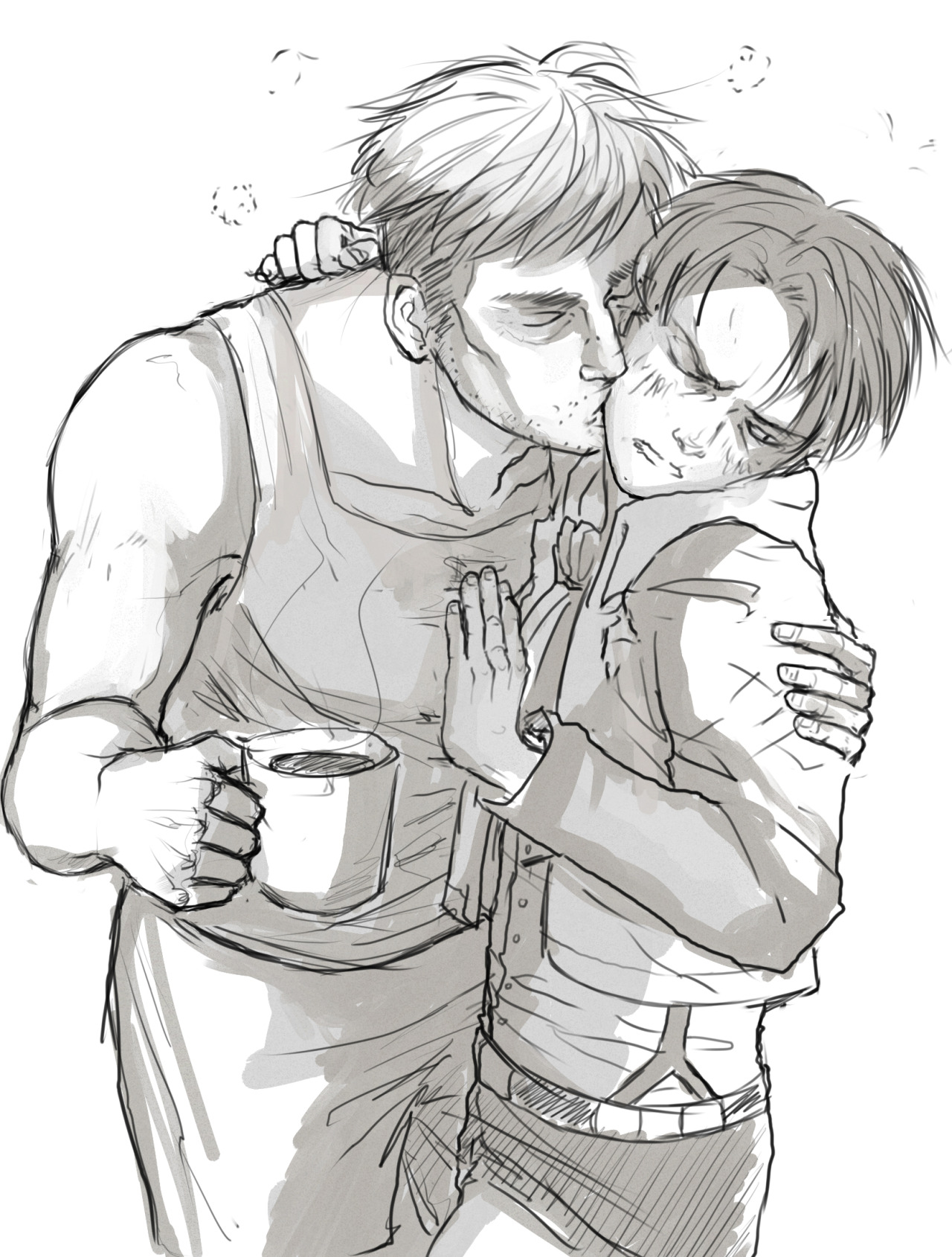 oldmenyaoi:  when ur with ur honey and u wake him up and he wants to kiss u and….