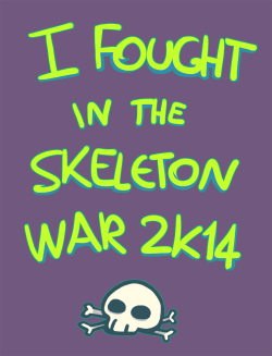 are you part of the tumblr skeleton war?? let everyone know with this shirt! (I&rsquo;m crying) (and if you click here there&rsquo;s free worldwide shipping until 12 october) 