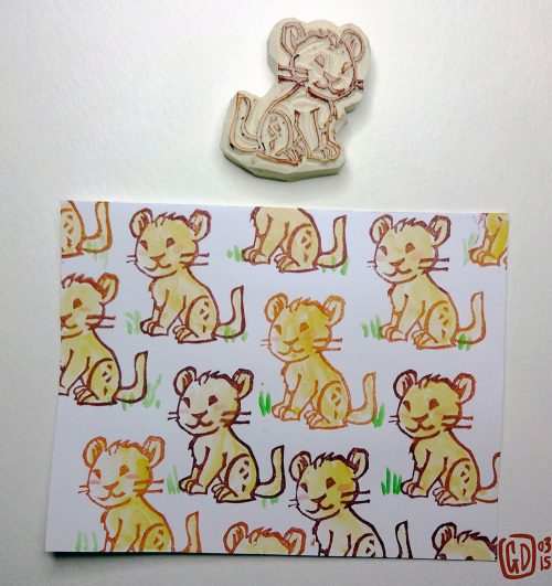 Stamps commissioned by friends! They all wanted animals&hellip;