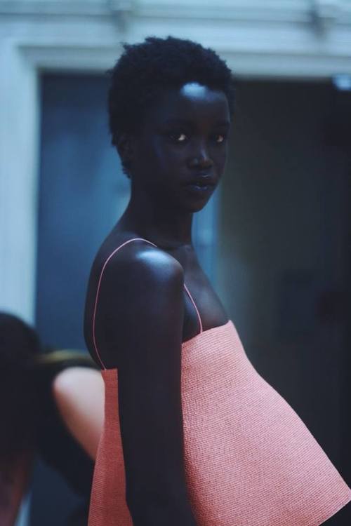 fckyeahprettyafricans:Sudanlamusenoire: pretty-period: &ldquo;I am as black as the night from wh