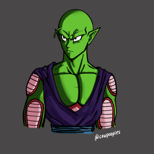 I can’t believe I’d never drawn piccolo till now. That’s a crime in itself&nb