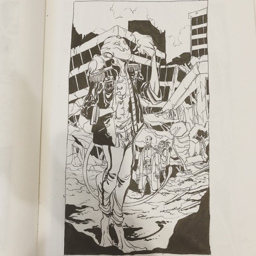 Inktober day 17: The Imperial Soldier + Graceful.