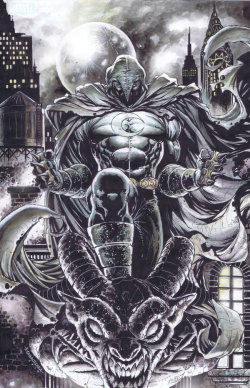 thecyberwolf:  Moon Knight Created by Emil