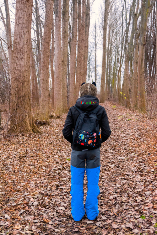 Last weekend I was on an adventure in the woods with @abdaddyffm. It was cold so I wore my thermals 