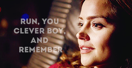 “You and me. Time and Space. Watch us run.” Everyone forgets River. D=
