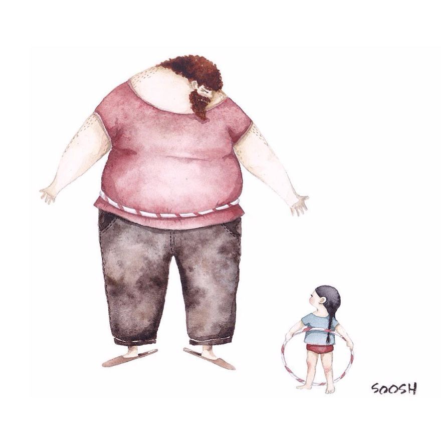  The Inseparable Bond Between Fathers And Daughters Expressed Through 15 New Illustrations