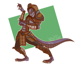 venartfox34:  Commission for my friend of his Argonian Character from ESO!~ Commissions are still open if anyone is interested in commissioning me &lt;3 