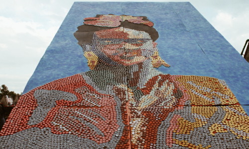 luisglzruiz:  -Megaofrenda Frida Kahlo UNAM 01/11/2014 