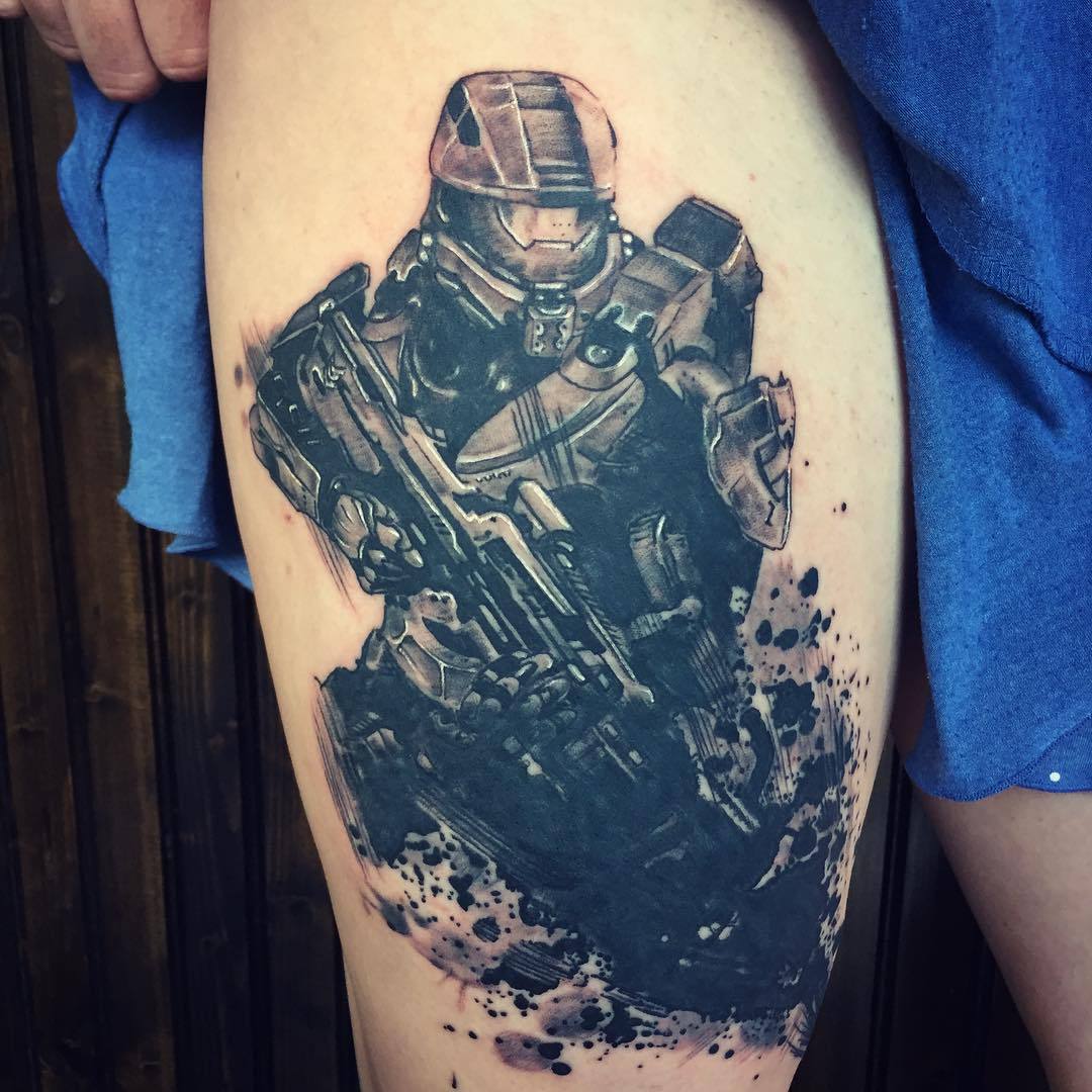 Top 12 Coolest Halo Tattoos